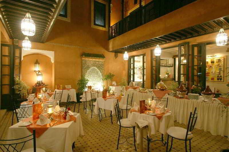 Les Borjs De La Kasbah Hotel Marrakesh Restoran foto